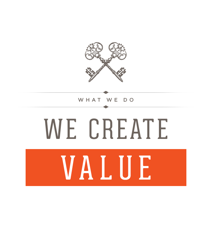 We Create Value